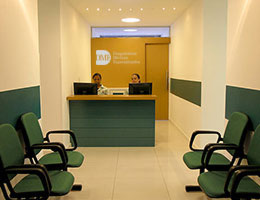 Recepção laboratório